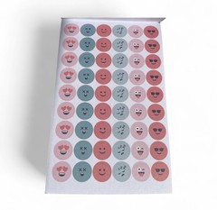 2 PACK LOT Pen+Gear Paper Sticker Book Pink Blue 15 Sheets 600+Stickers READ