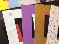 Retro Frame Die-Cut(6pcs) Approx.(Outer)4″ x 4-1/4″(Inside)2″x 2-1/2″ Acid-Free