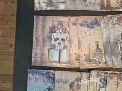 100 PC Ephemera Paper Packs Mystical Magical Notes New