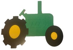 Tractor Paper Piece Handmade For Scrapbooking, Junk Journals, Cards