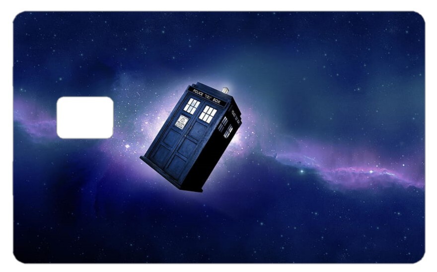 Doctor Who – Tardis – Fan Art Credit Card Decal