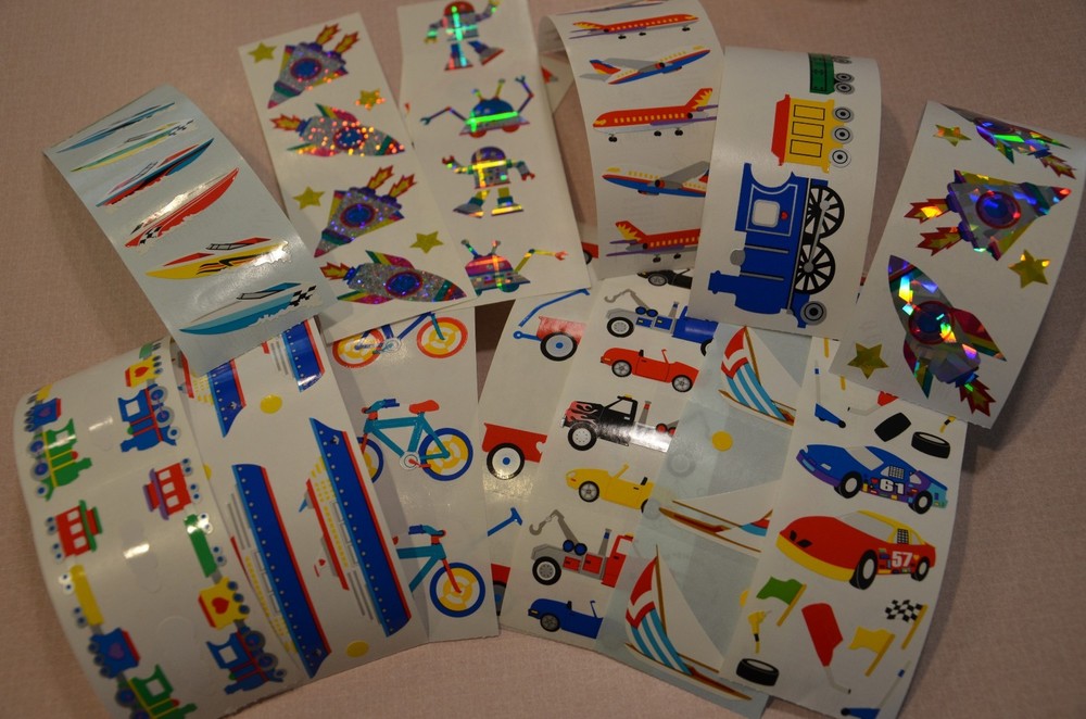 Mrs. Grossman Vehicle Stickers You Choose Boats, Trucks and Cars
