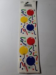 FMI Frances Meyer Balloon Streamers 4 2 1/2″x4 1/2″ Sticker 2 Sheets NIP 402 VTG