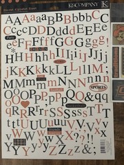 Oklahoma State University Cowboys OSU Scrapbooking Lot Paper Stickers Titles