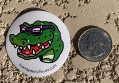 Brandy Melville Alligator Sticker