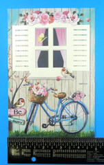 Crafter’s Square Window Flowers & Bike Stickers 3D Pop Up Sticker Sheet