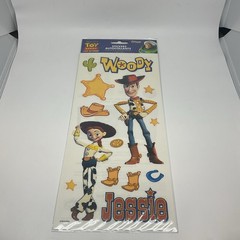 DISNEY / PIXAR TOY STORY & BEYOND SCRAPBOOKING STICKERS / WOODY & JESSIE