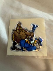 Vintage 1983’s BJ Prism Pilgrim Turkey Thanksgiving Scrapbooking Sticker Strip