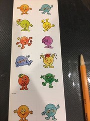 Vintage Stickers 1990 Emojis Emotions Happy Sporty Bashful Celebrate