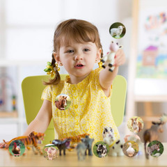 Zonon 600 Pieces Farm Animal Stickers Realistic Animal Roll Stickers Barnyard Fr