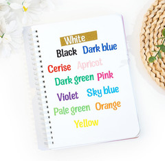 8 Sheets Letter Stickers, 1008 Alphabet Stickers Number Small 1 Inch ABC Vinyl S