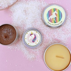 Wrapables 1.5 inch Unicorn Stickers Roll (500pcs) for Cards, Bags, Boxes