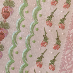 Brenda Walton Florals Scrapbook Stickers Lot – K&Co – Retired – 8 pc Kit