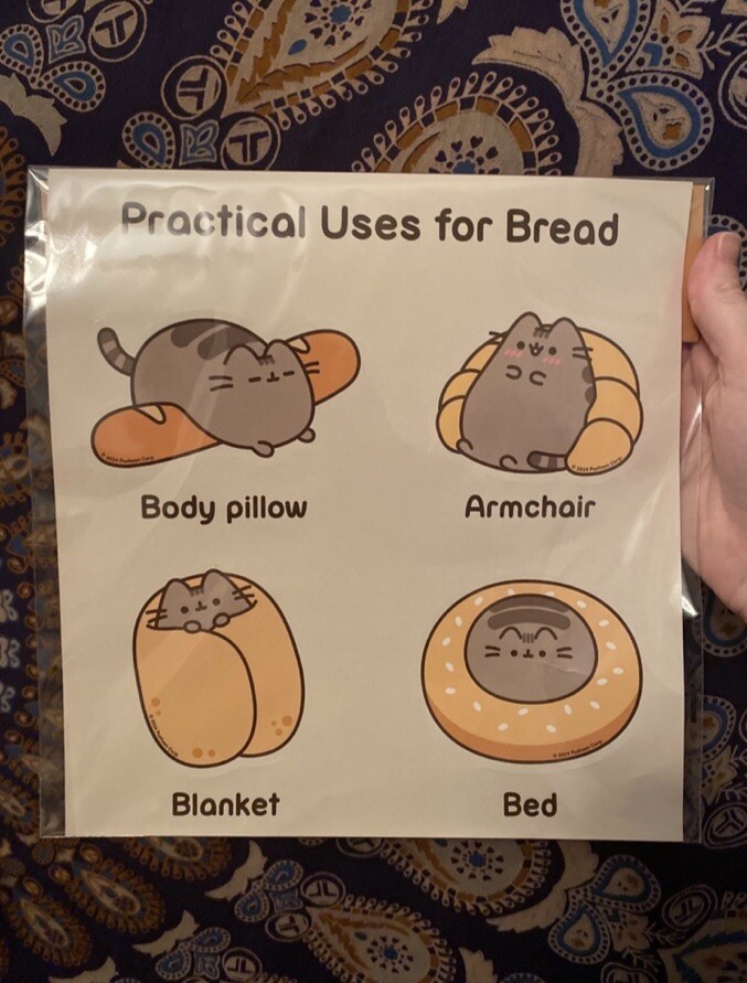 Pusheen Bread Stickers!