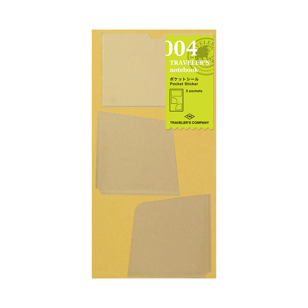 TRAVELER’S notebook Refill Pocket stickers 004