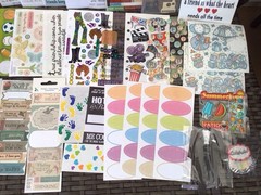 HUGE STICKER LOT~100+ Shts.~Mixed Themes & Brands…..