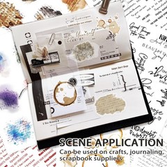 Quote Sticker Book for Journaling, 48 Sheets Word Motivational Inspirational …