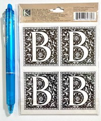 Letter B Stickers Scrapbooking Card Journal Planner Life’s Little Occasions