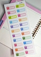Holiday Countdown, Christmas, Handmake Erin Condren Planner Sticker II
