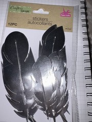 Brand New Crafters Square 12pc Leaf Stickers Foil by Auto Coolants Stickers