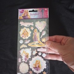 EK Success Disney Tangled Rapunzel Dimensional Stickers 20pc Vintage 2011 Rare
