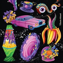 Violette Stickers – Space Jam – 1 Sticker Sheet for Stationary & More