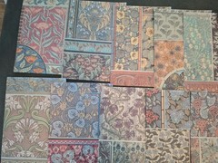100PC Scrapbooking Ephemera Paper Pack New Design Retro Floral Dance Review…