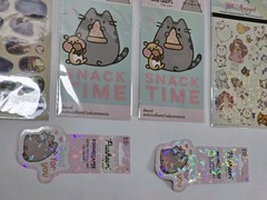 Pusheen Cat Lofi Girl Bee Puppycat Roomscapes SandyLion Sticker Decal Lot