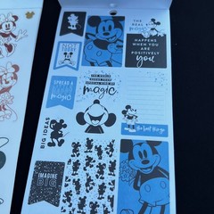 Happy Planner Disney Mickey Minnie Mouse Sticker 2 Sets 244 & 582 Pcs Scrapbook