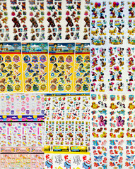 565+ STICKER Kit, Play All Day Bundle | Movie Video Game Cartoon Character Theme