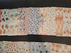 50 Sheets Scrapbooking JJ Paper Craft 5 1/2 X 3 3/4 In Ephemera Papers New