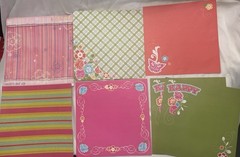 Baby Shower Scrapbook & Craft Bundle 12×12 Paper + Stickers