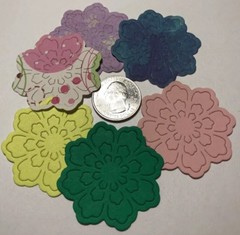 POP-UP FLOWER Die-Cuts(10pc)2 Sizes •Garden•Wedding•Blooms •Daisy•Foil•Metallic