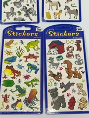 12 Animals Ocean Life Sticker Sheets Mello Smello Sharks Kittens Puppies Horses