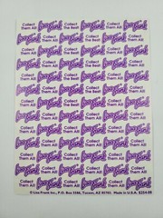Vintage Lisa Frank Sticker Sheet Holiday Easter Dogs Birds Egg S254-08 1990 4×6″