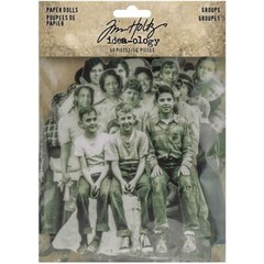 Tim Holtz ~ PAPER DOLLS – GROUPS~ Idea-ology