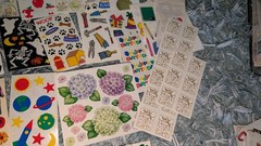 Lot Vintage Stickers For Scrapbooking Frances Meyer 5 Full Packs Lits Of Mods