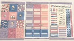 Hubman and Chubgirl Stationary Buddies Hobonichi Cousin Kit Weekly NEW