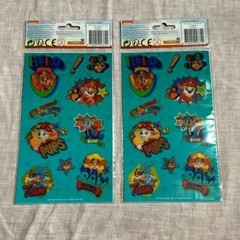 Paw Patrol Hologram Stickers 40 stickers – 2 packets of 20 NEW IN PACKET