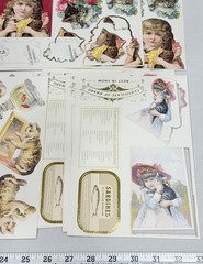 Anna Griffin AG848 «FELINE CARD TOPPERS» Embellishments Card-Layers Cats 313-Pcs