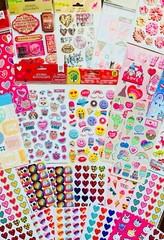 998 Stickers, Bold & Bright Sparkle Photo Album accents Arts & Crafts decoration