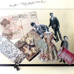Mystery ✿ Vintage Scrapbook Ephemera Pack – Paper Craft Supply Lot