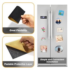 Towjug 6 Pack Magnetic Sheets 4×6 Adhesive Backing for Photos Refrigerator Magne