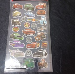 EK Success Disney Pixar Cars Metallic Flat Stickers 27pc Pack Vintage 2011 Rare