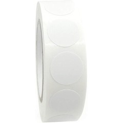 1000 Pcs Self Adhesive White Round Dot Stickers Labeling Office Classroom Use