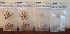 5 Packs Sticko Beadables Beaded Flower Embellishment 4 Crafts, Scrapbooks #4