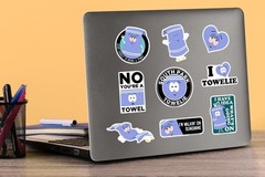 SOUTH PARK TOWELIE DIE CUT VINYL 50 CT STICKER PACK
