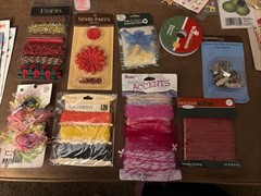 Craft Room De-Stash. 30+ Cardmaking, Scrapbooking Stuff See Pics All Unused