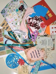 Junk Journal Mixed Media Collage Art Ephemera Lot Scrapbook Supplies 75+ Pieces