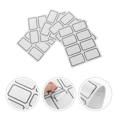 40 Sheets Transparency Stickers Self-adhesive Clear for Packaging Label
